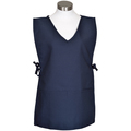 Fame Fabrics Cobbler Apron, V-Neck, F56XL, Navy 81084